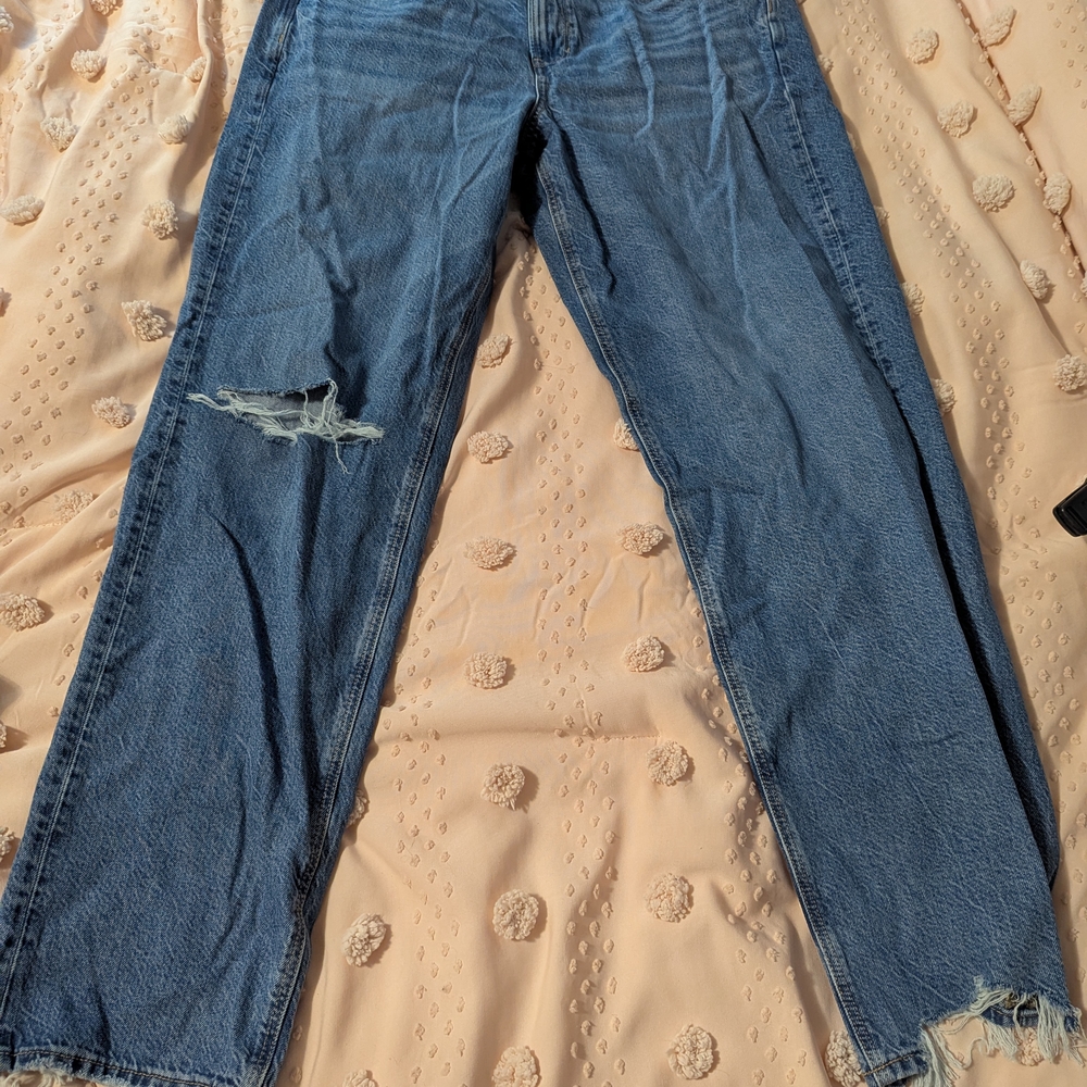 American Eagle Outfitters Blue Straight Leg Jeans